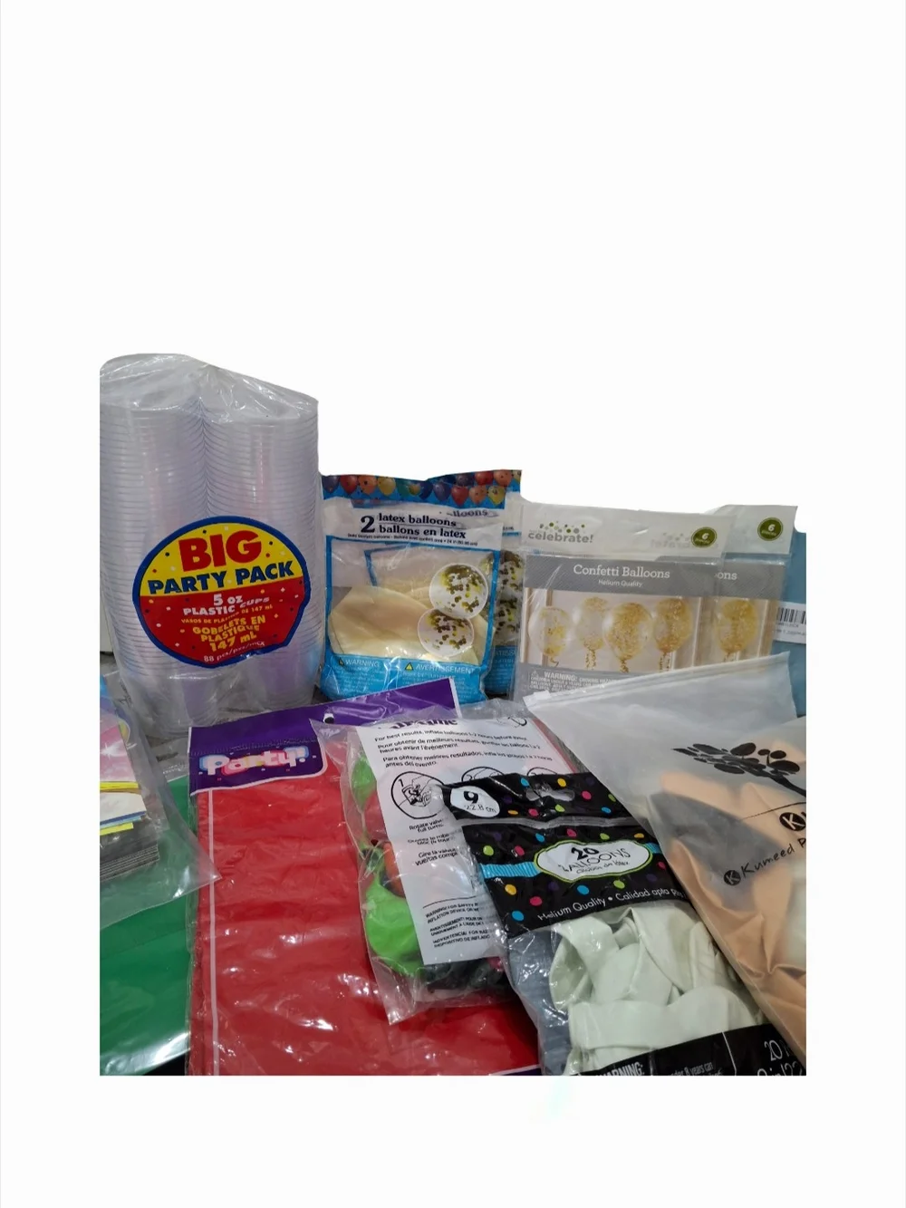 Assorted Party Supplies